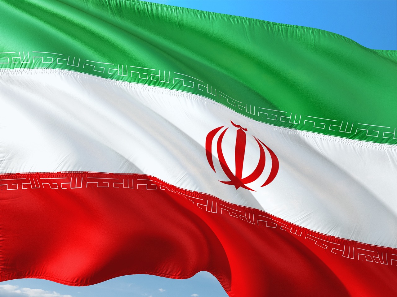 irán zászló