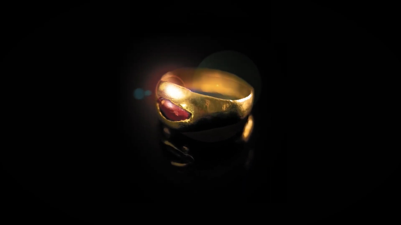 jeruzsálem gránitkő aranygyűrű