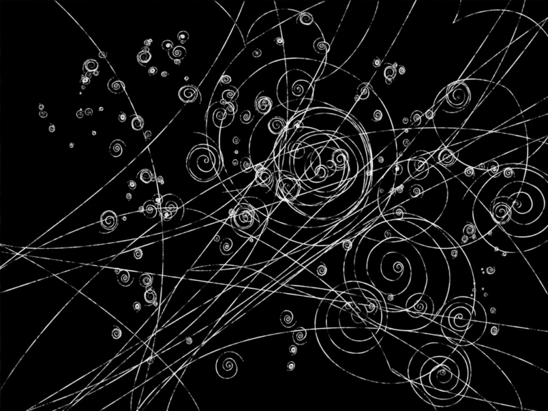 szubatomi részecskék útja ragasztógolyó