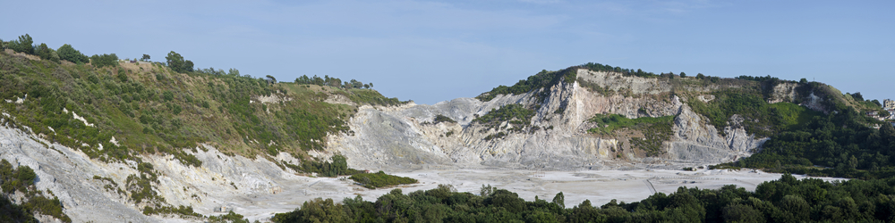 Solfara volcan vulkán