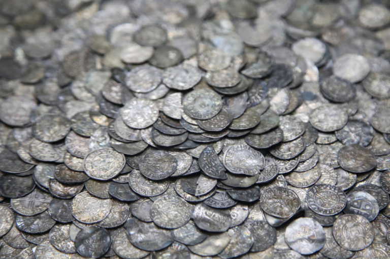 viking kincs pénz érme