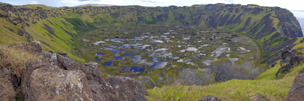 Rapa Nui táj