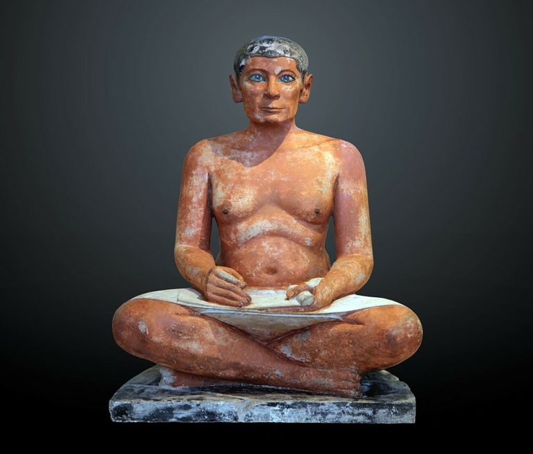 Egyiptom ókori írnokok hátfájás problémák