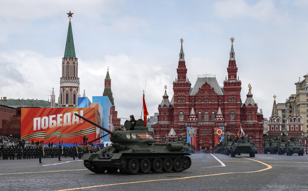 Oroszország ukrajna ukrán háború győzelem napja parádé