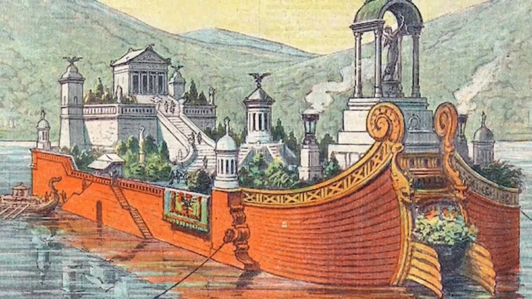 Caligula nemi tavi hajók