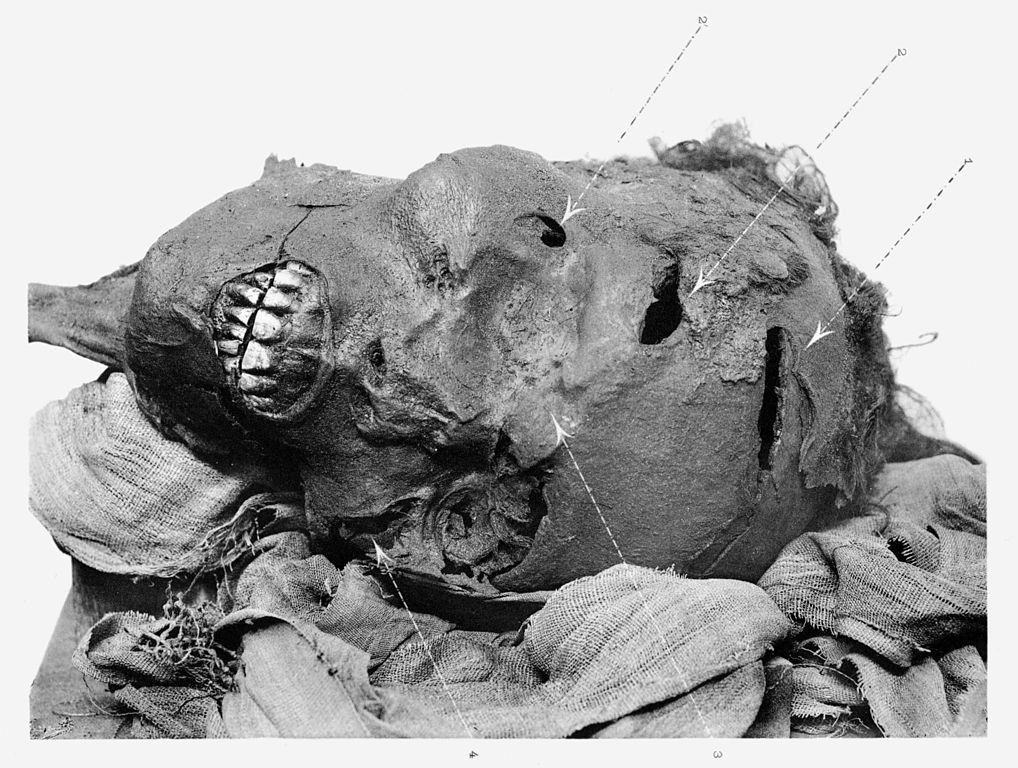 egyiptomi fáraó múmia