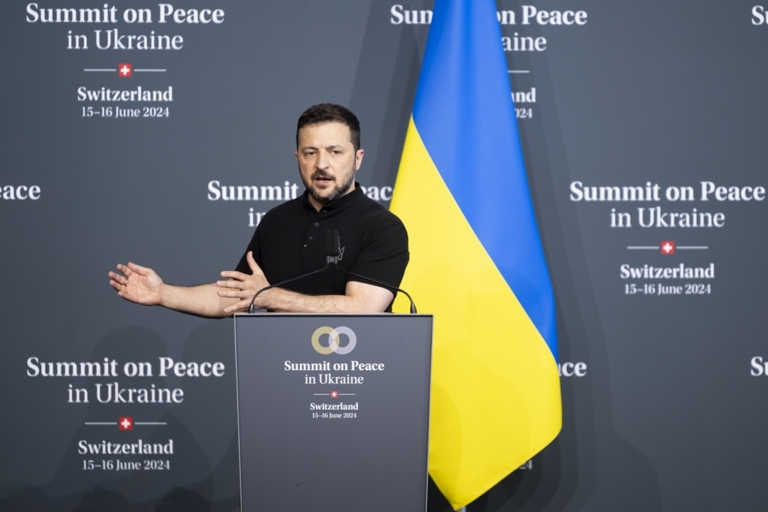 Svájc béketárgyalás Zelenszkij