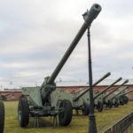Oroszország Ukrajna háború ukrán M-46 ágyú