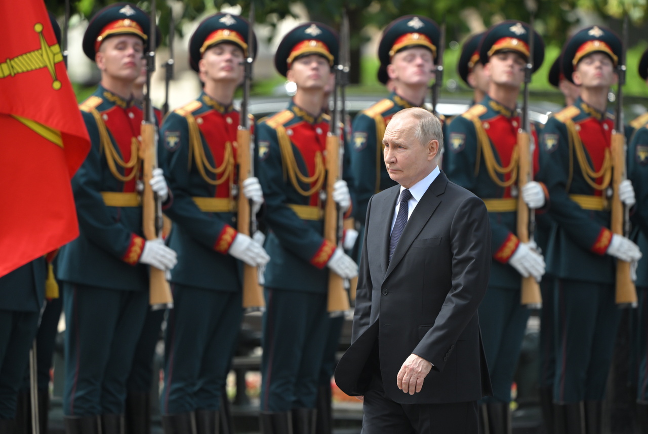 Vlagyimir Putyin orosz katonák