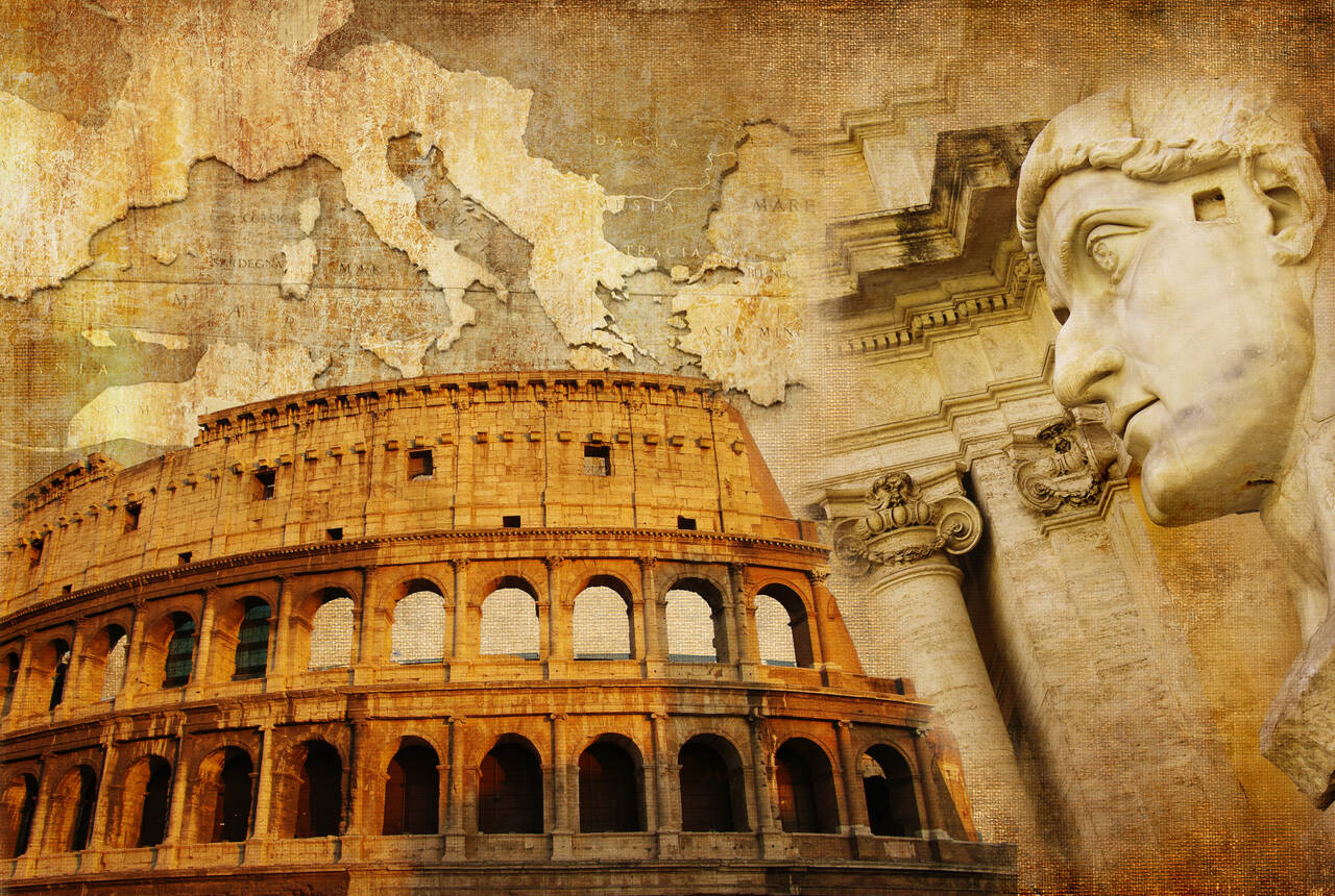 Római Birodalom kollázs