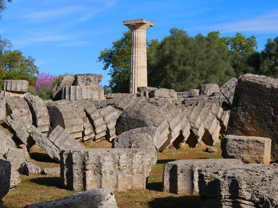 Olümpia, Zeusz-templom
