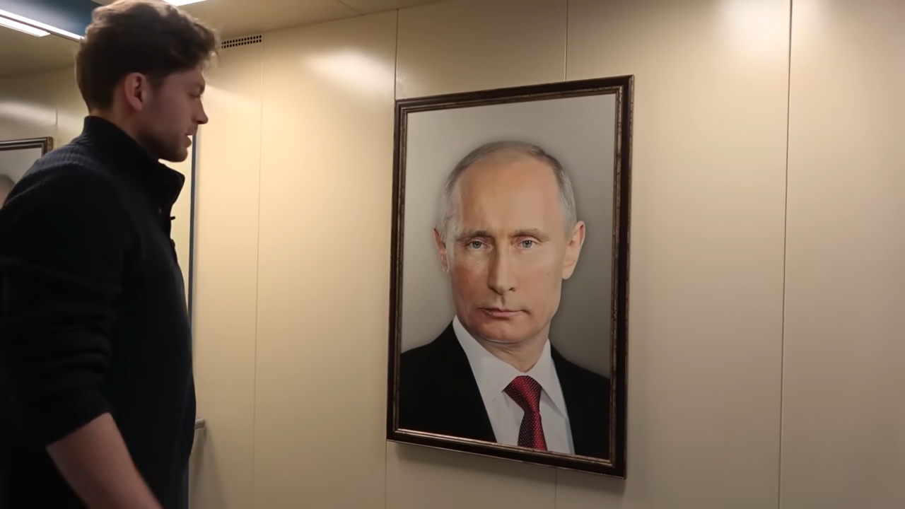 Putyin orosz elnök lift
