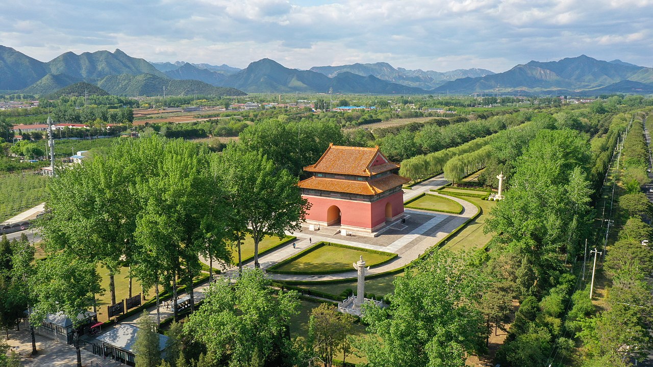 Kína történelem Ming-dinasztia sírhelyek