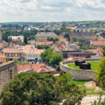Eger látkép Egri vár Magyarország