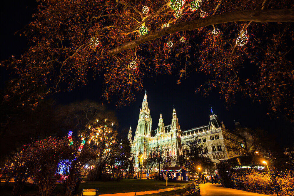 Rathausplatz, advent