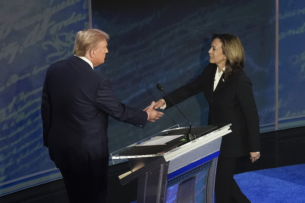 Donald Trump Kamala Harris választás