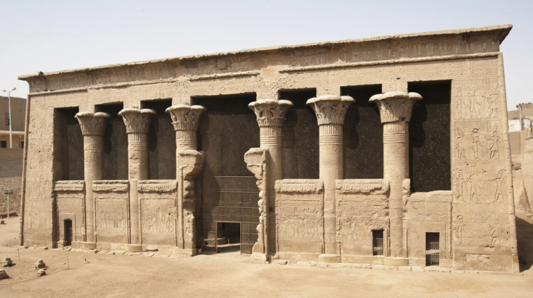 Egyiptom Esznai templom ókori