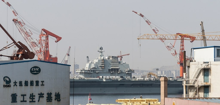 Kína CNS Liaoning repülőgéphordozó