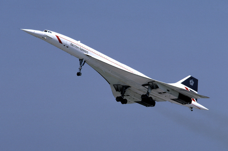 Concorde repülő utasszállító British Airways