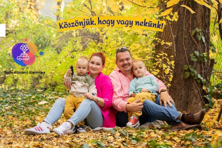 Dusán és családja