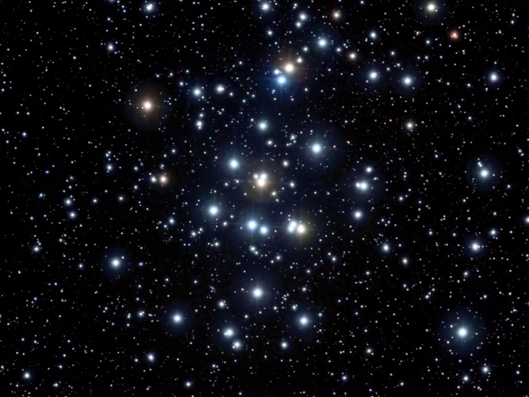 Méhkas csillaghalmaz Messier 44 bolygóegyüttállás
