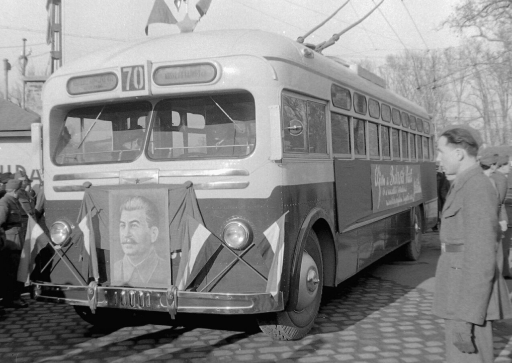 budapest trolibusz 1949