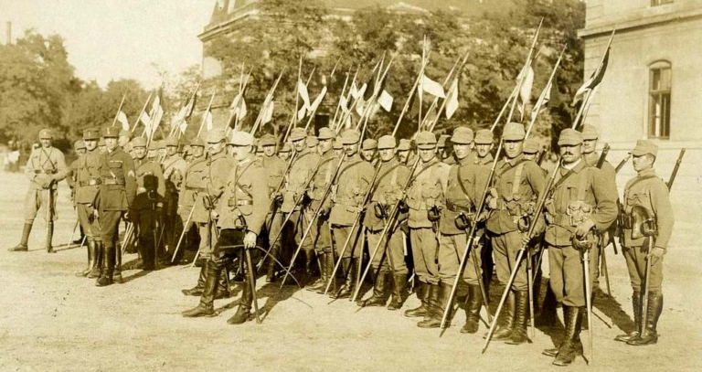 1919 budapest román megszállás rozsnyói ezred