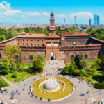 Castello Sforzesco Sforza-vár Milánó