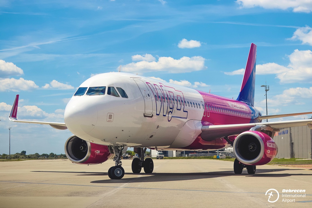 debrecen repülőtér wizz air új útvonal