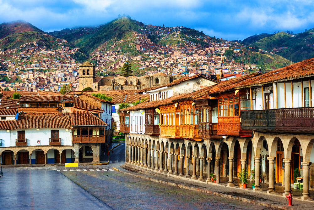 Inka alagútrendszer Cusco Peru