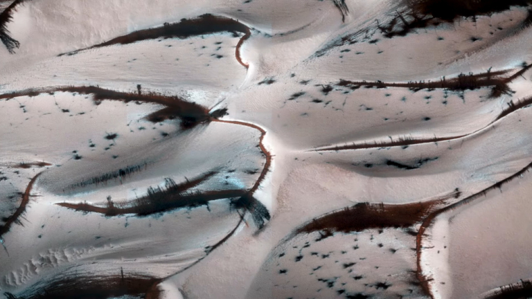 Mars geológia pókterep