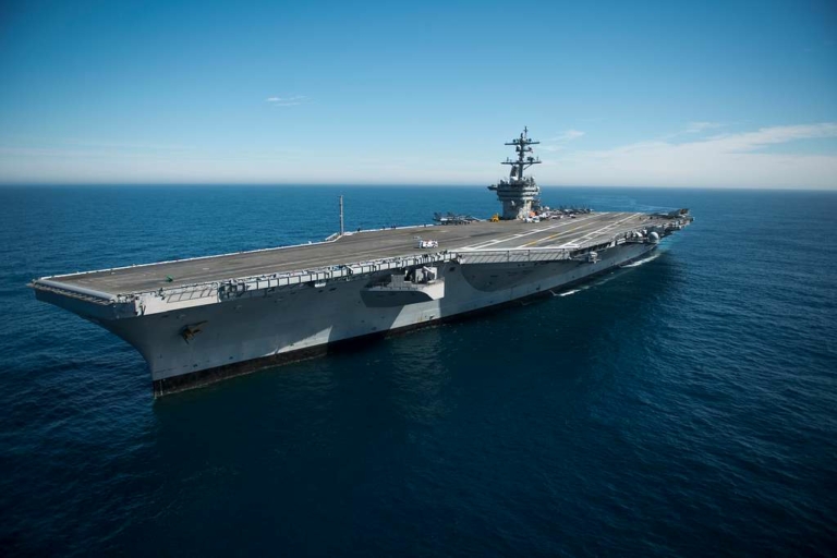 USS Carl Vinson CVN 70 nukleáris hajó repülőgép hordozó