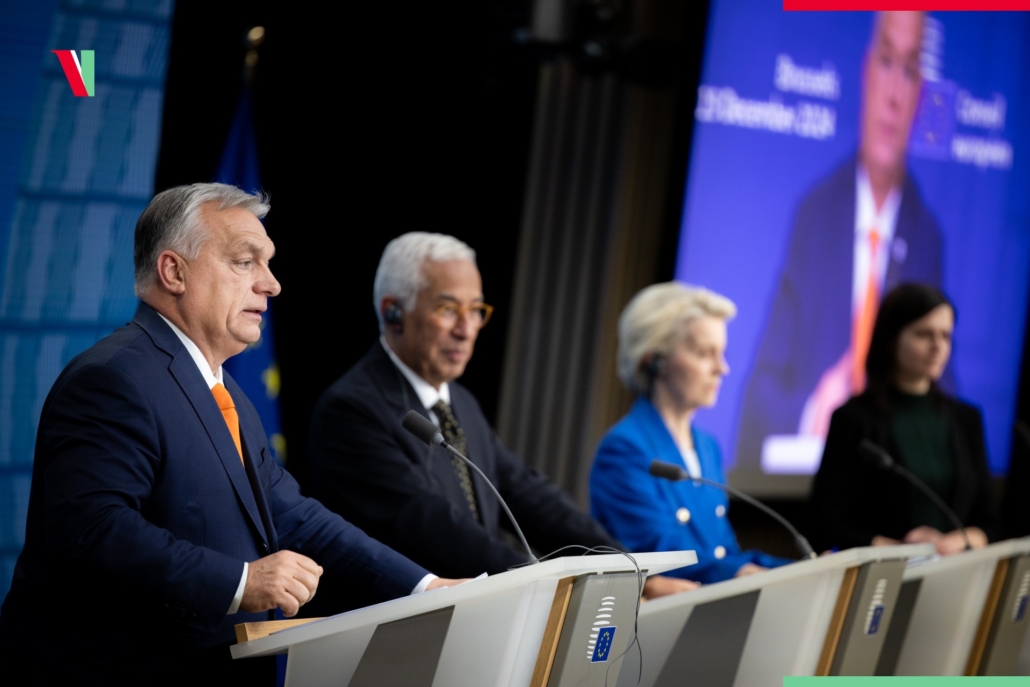 Viktor Orbán EU csúcstalálkozó sajtótájékoztató