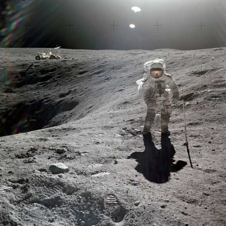 Charles Duke űrhajós Apollo 16 Hold NASA