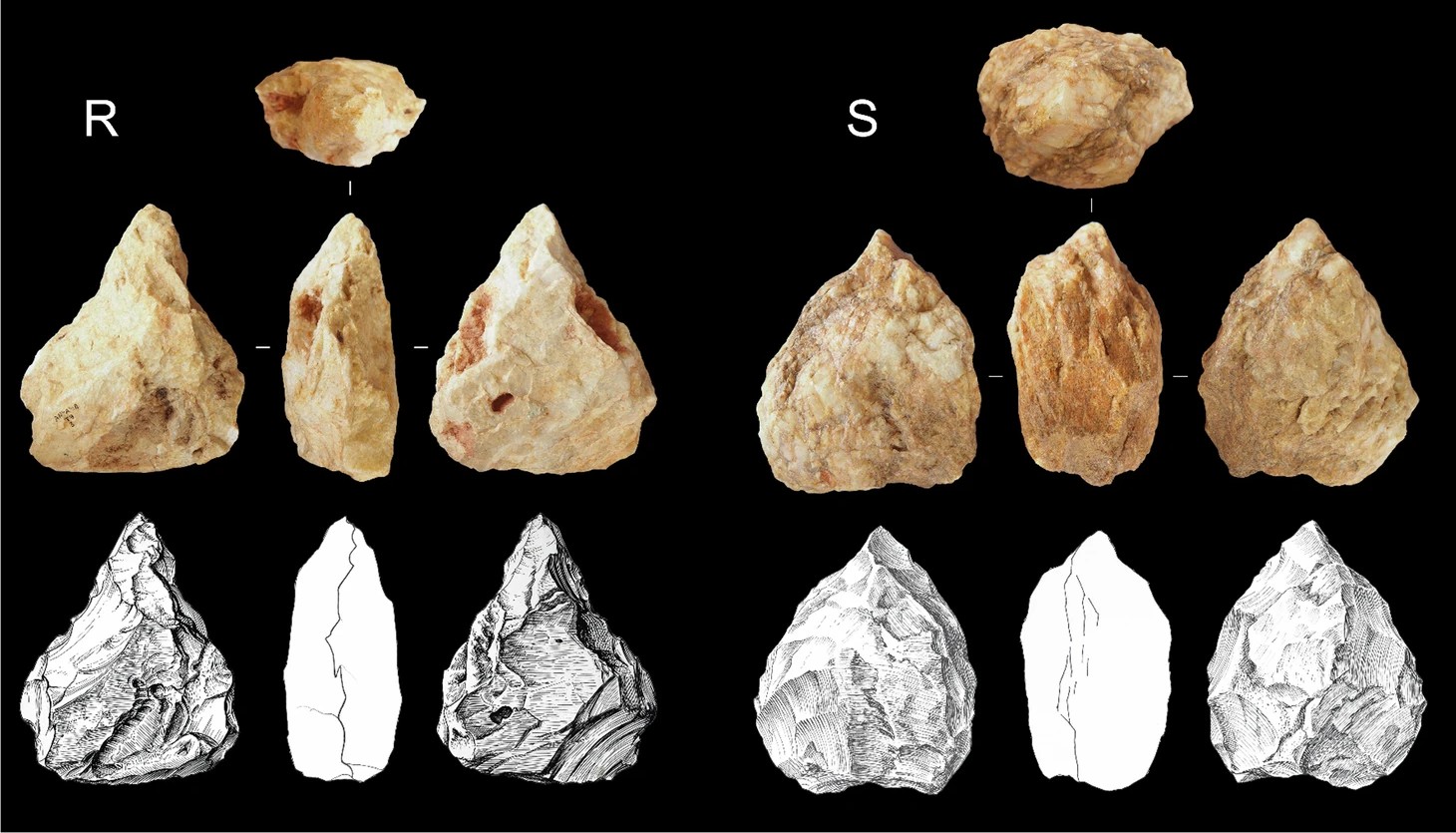 Ősi kőeszközök afrika tanulmány ember