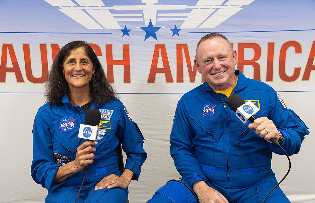 Sunita Williams Butch Wilmore űrhajósok NASA nemzetközi űrállomás