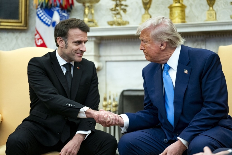 Macron és Trump