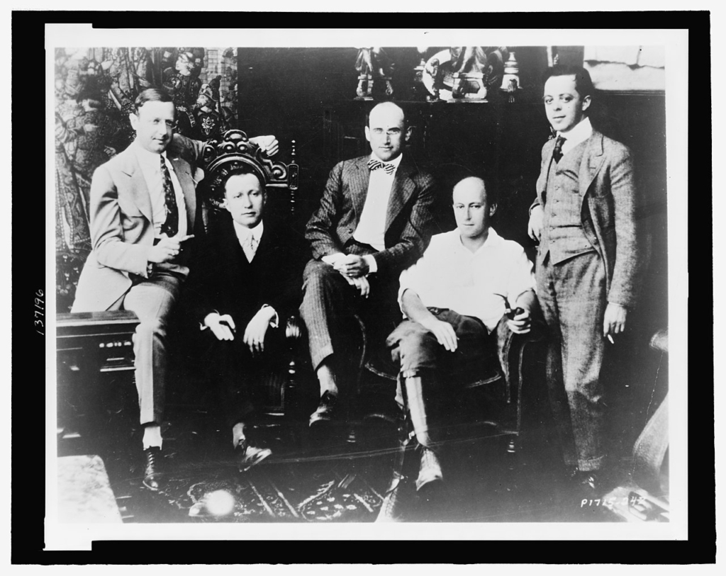 Jesse Lasky Adolph Zukor Samuel Goldwyn Cecil DeMille Al Kaufman Paramount Pictures 1916