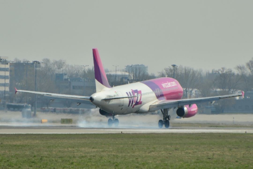 Wizz Air járat, sürgősségi leszállás, Budapest