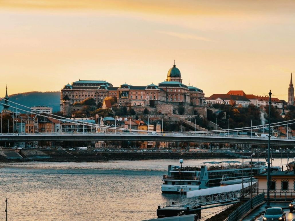 budai vár influenszerek naplemente duna