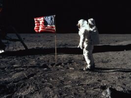Buzz Aldrin holdraszállás bizonyíték fekvő