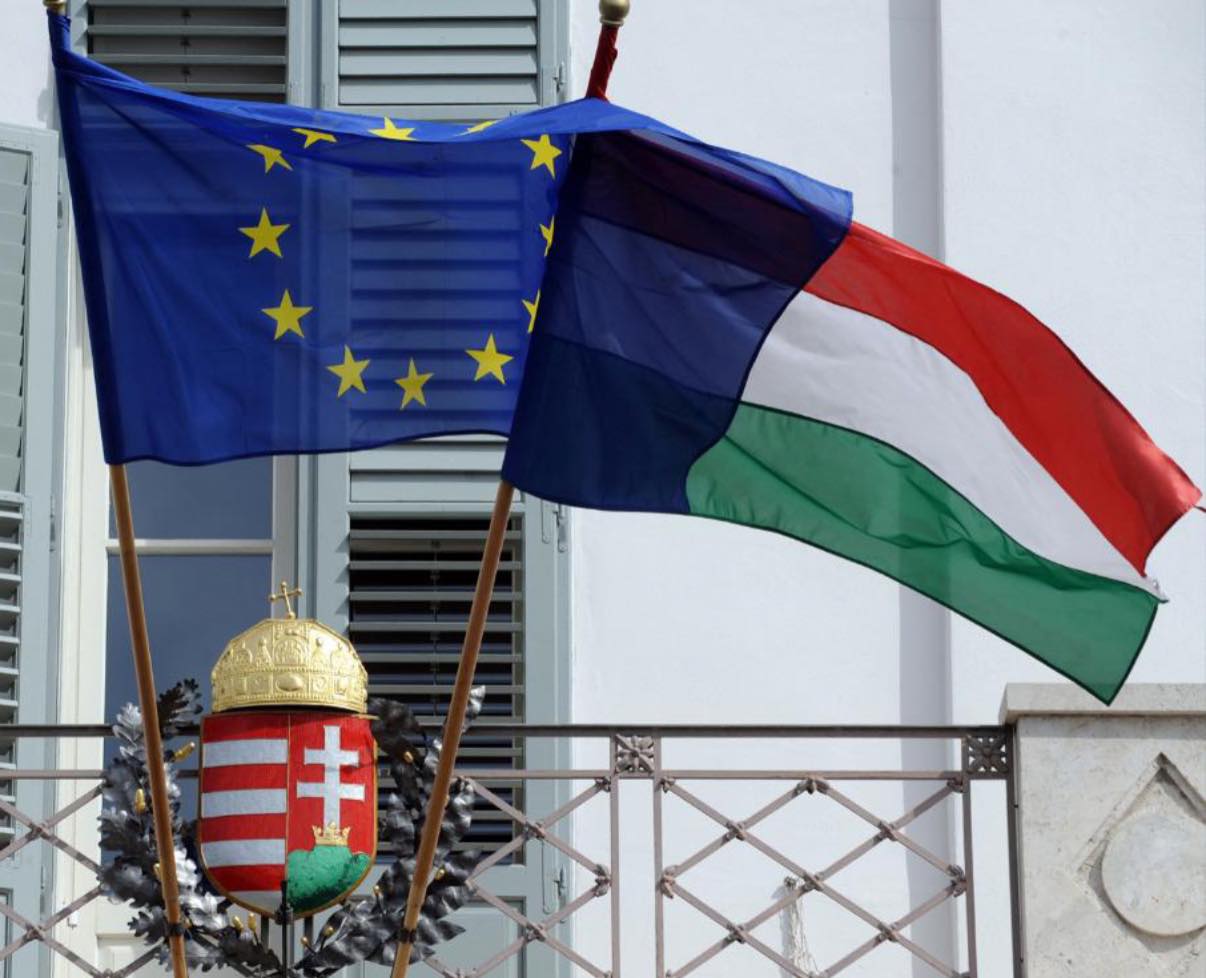 eu magyarország zászló