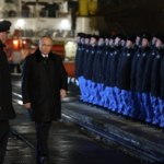 Vlagyyimir Putyin Murmanszk új tengeralattjáró