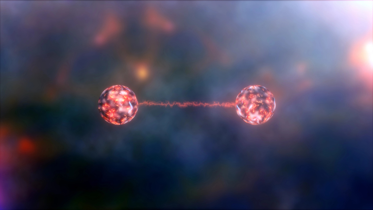kvantum-összefonódás fizika gravitáció relativitás elmélet