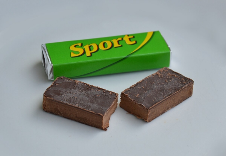 Sport szelet retró édesség