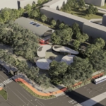 Budapest, legcsúnyább közterek, Ecseri úti metróállomás, zöld park