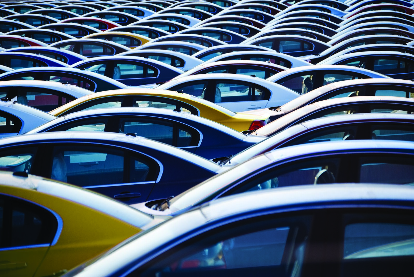 autószín autó parkoló