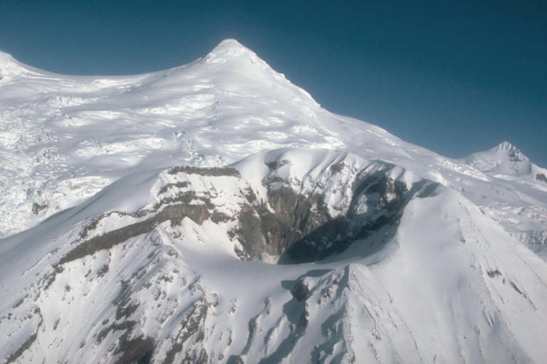 Mount Spurr Alaszka sztratovulkán vulkánkitörés