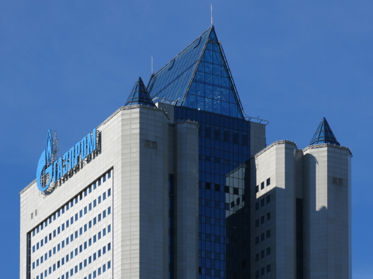 Gazprom Oroszország gazdaság Ukrajna háború
