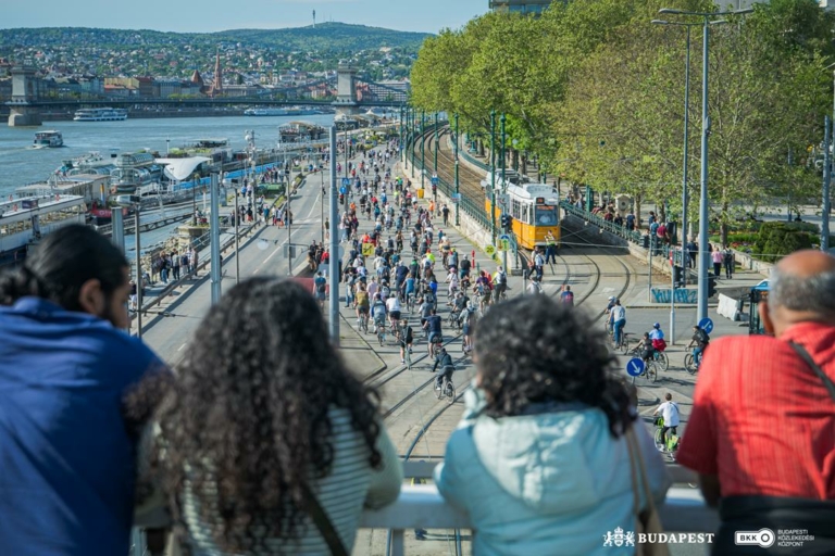 gyalogos övezet újranyitás Budapest szíve rakpart